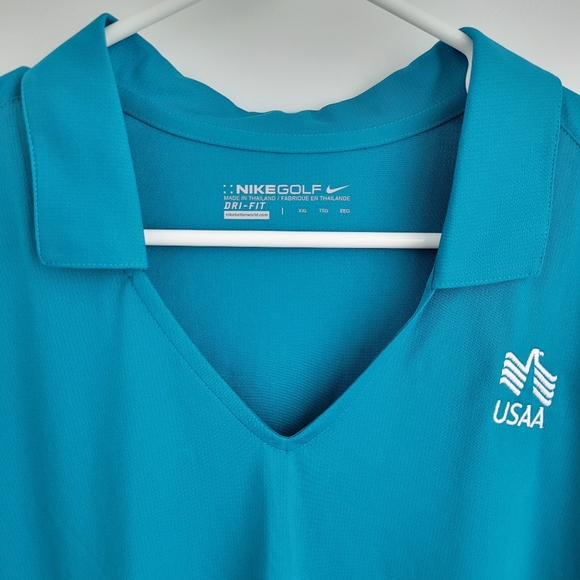 NWT XXL USAA Women's Nike Golf Shortsleeve Polo - Picture 4 of 10